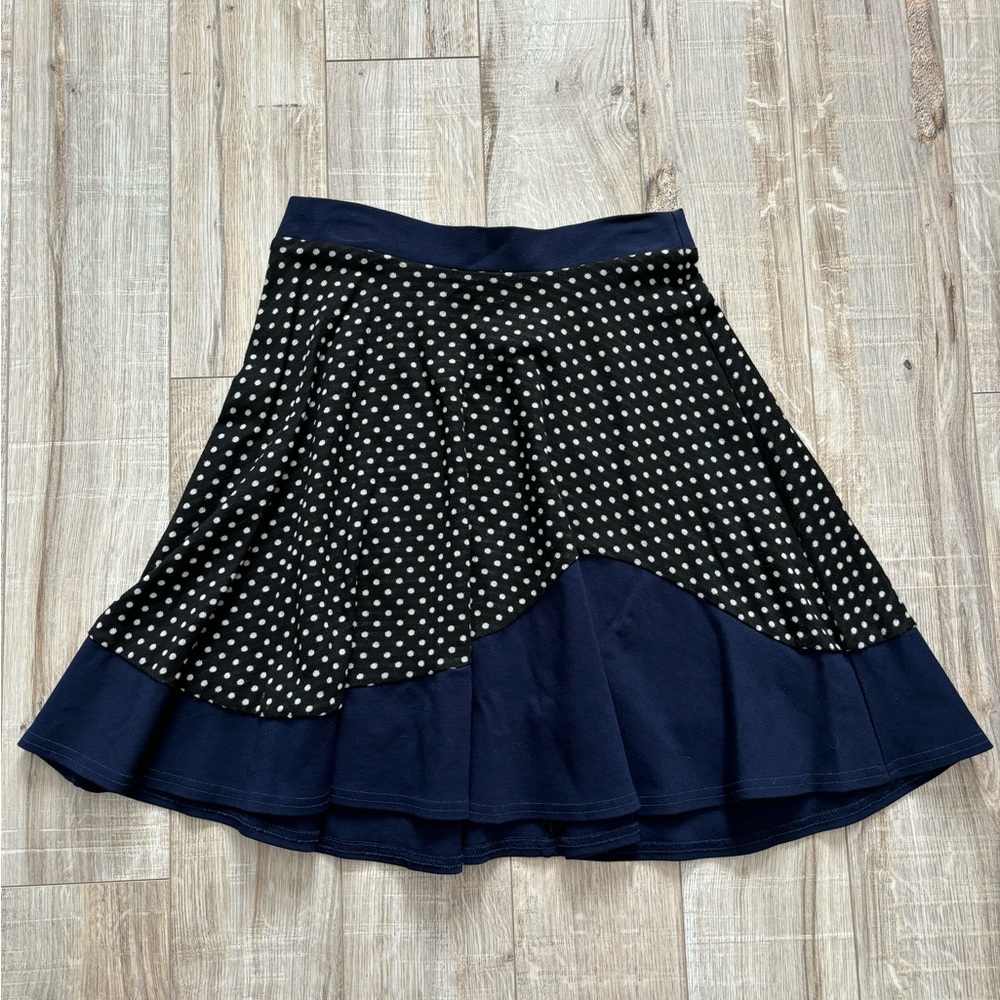 Unique polka dot skirt made in Canada